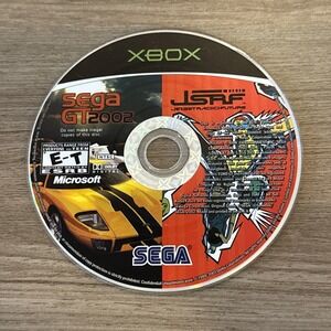 Sega GT 2002/JSRF: Jet Set Radio‎ Future (Microsoft Xbox, 2002) Disc Only!